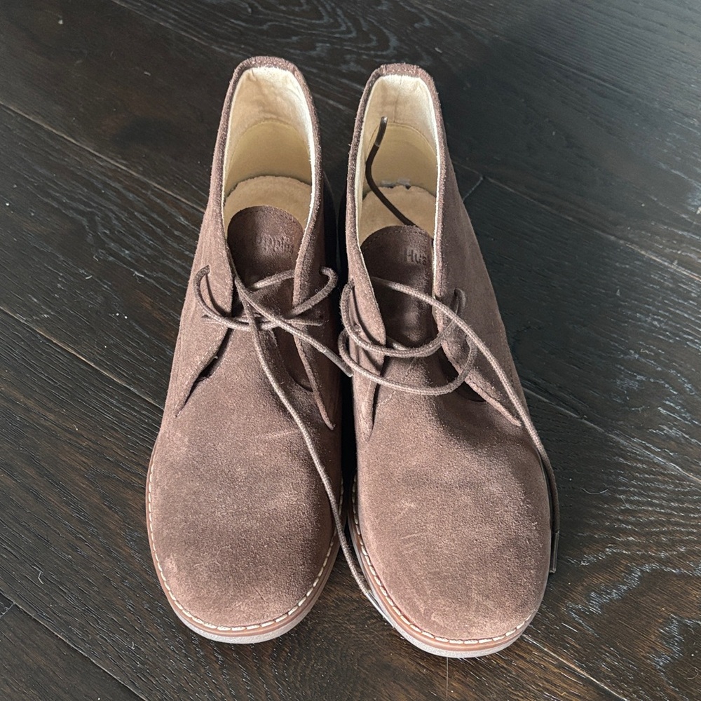 Hush Puppies Brown sz 9 Chukka Boots Low Flat Shoes Booties